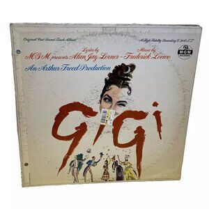 "Gigi" Original Cast Sound Track Album (Vinyl, 1958) MGM E3641 ST VG LP Record